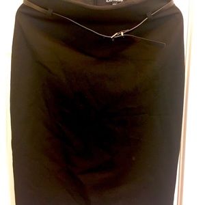 Express black pencil skirt